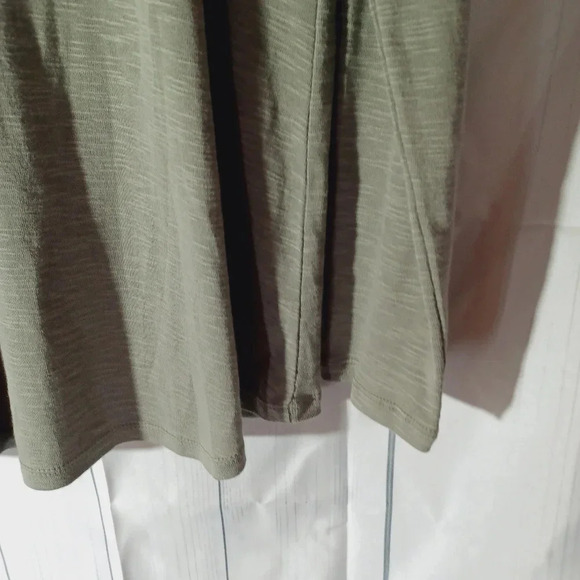 J.Jill Pima center-pleat tunic long sleeve shirt - Picture 7 of 7